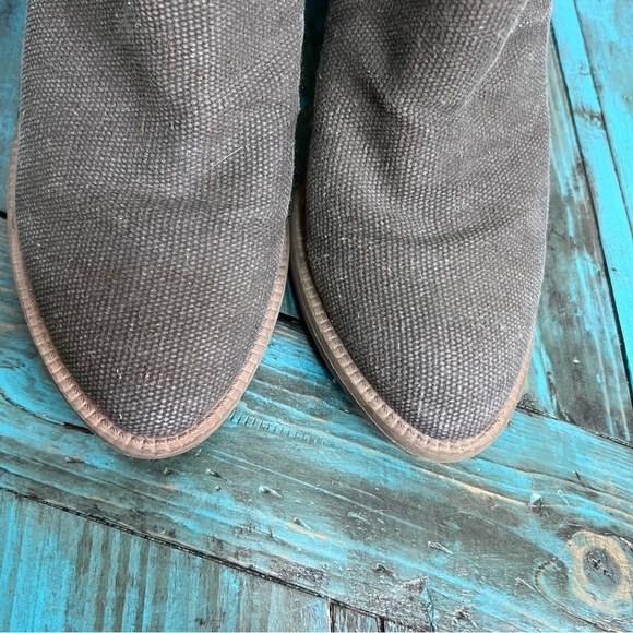 Kenneth Cole Reaction Leather Heeled Ankle Boots Size 10 - Picture 4 of 11